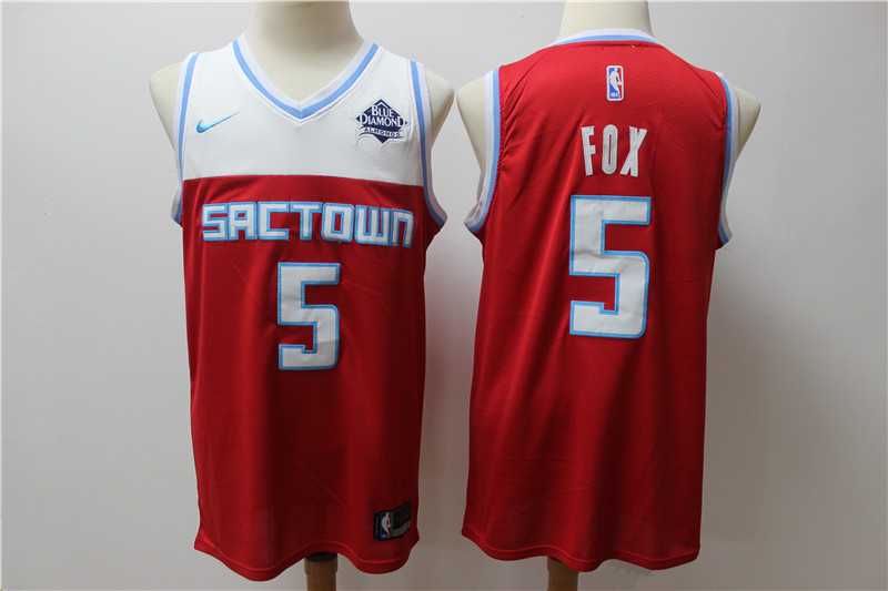 Kings 5 De'Aaron Fox Red 2019 20 City Edition Nike Swingman Jersey,We sell and wholesale Kings 5 De'Aaron Fox Red 2019 20 City Edition Nike Swingman Jersey on line form chian!
